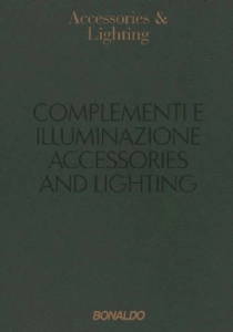 Catalogo accessories and lighting 2023
