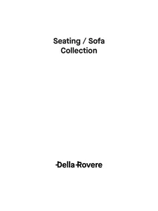 Della Rovere_catalogo seating